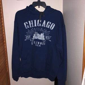 mens chicago vintage hoodie